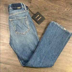 MOTHER Tripper high-waisted ankle jeans